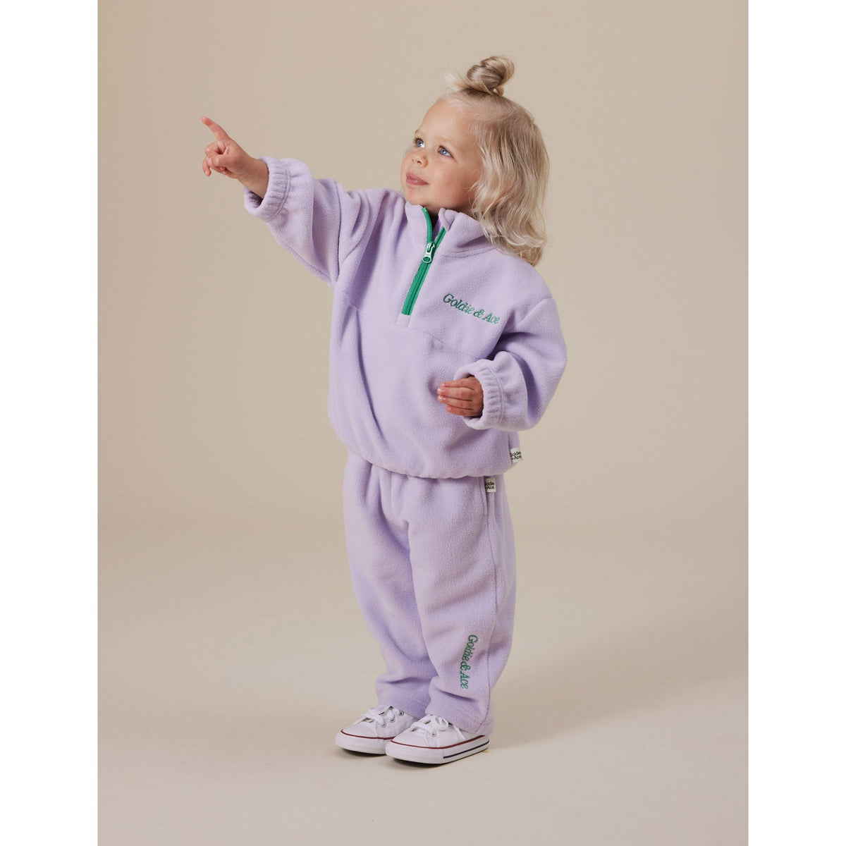 Bobbi Polar Fleece Sweater Lilac