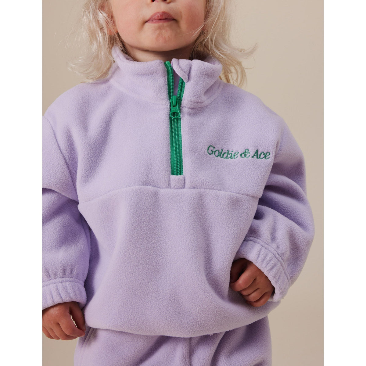 Bobbi Polar Fleece Sweater Lilac