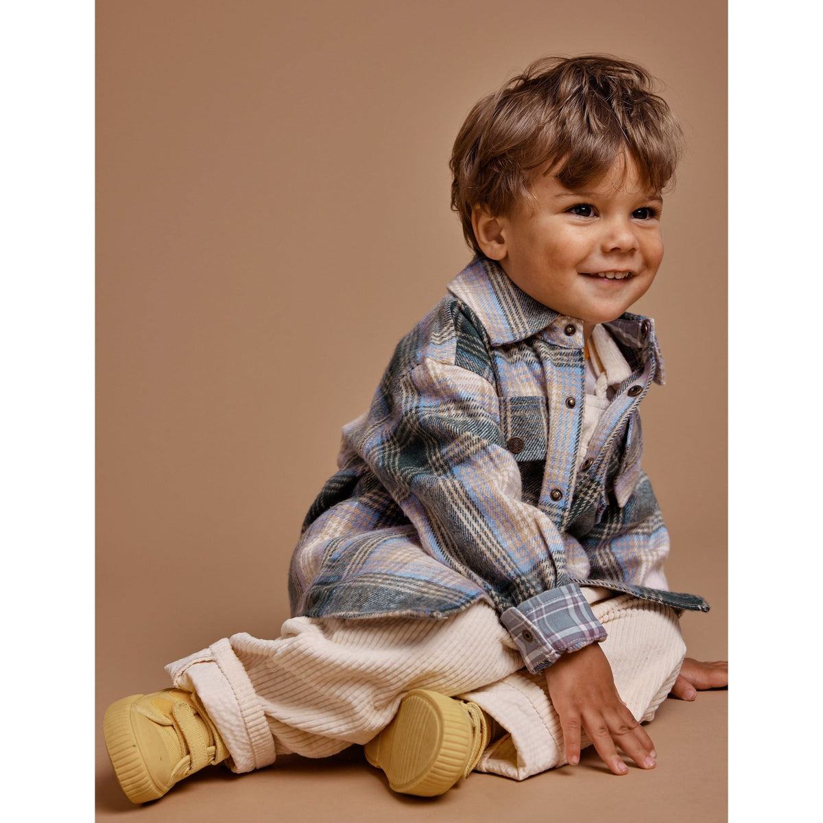 Rowan Check Shirt - Alpine Oat