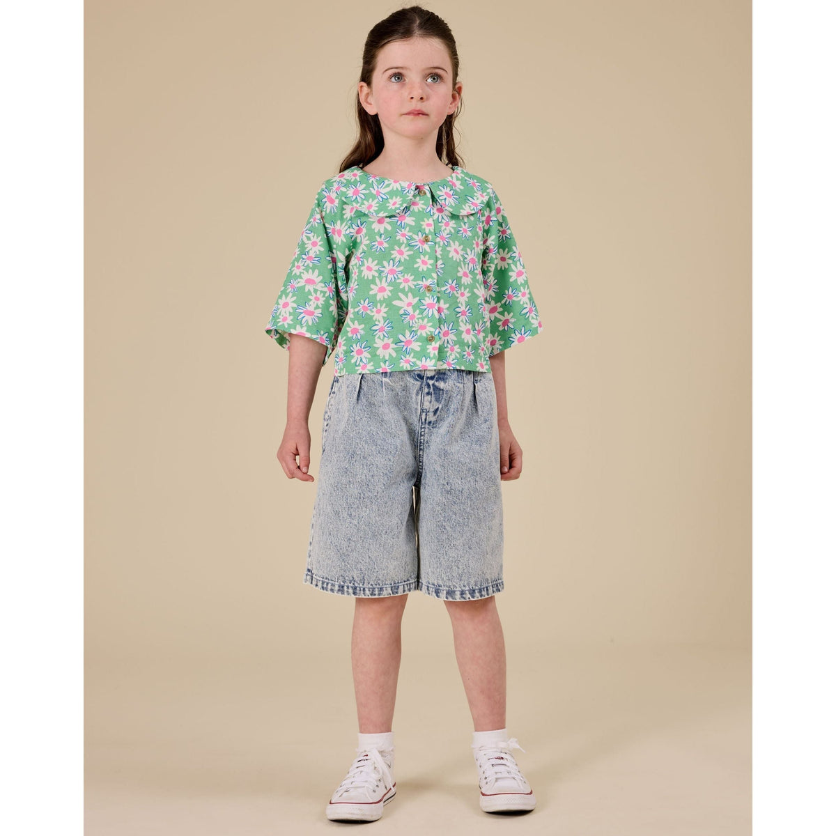 Kirby Relaxed Denim Shorts