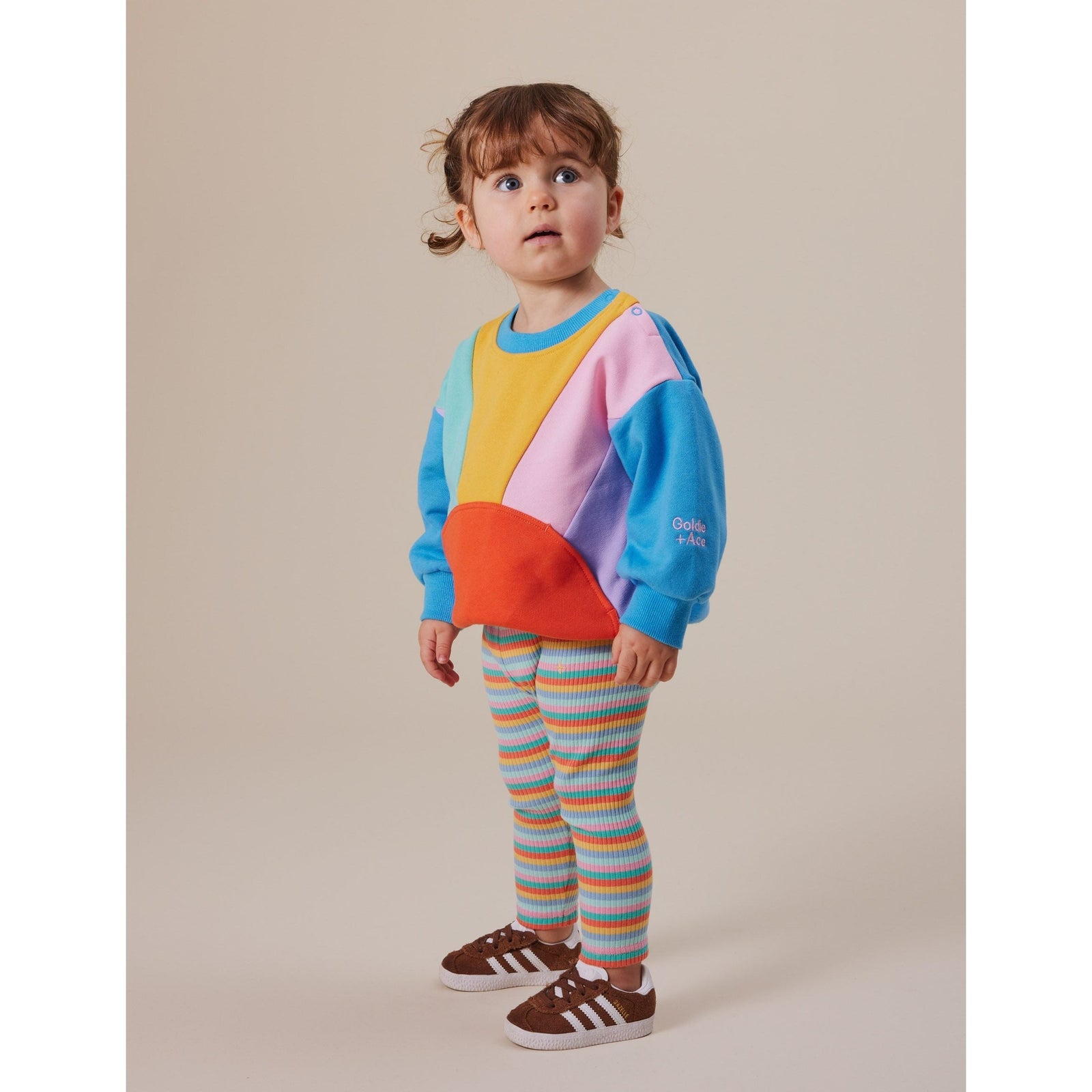 Candy Stripe Rib Leggings