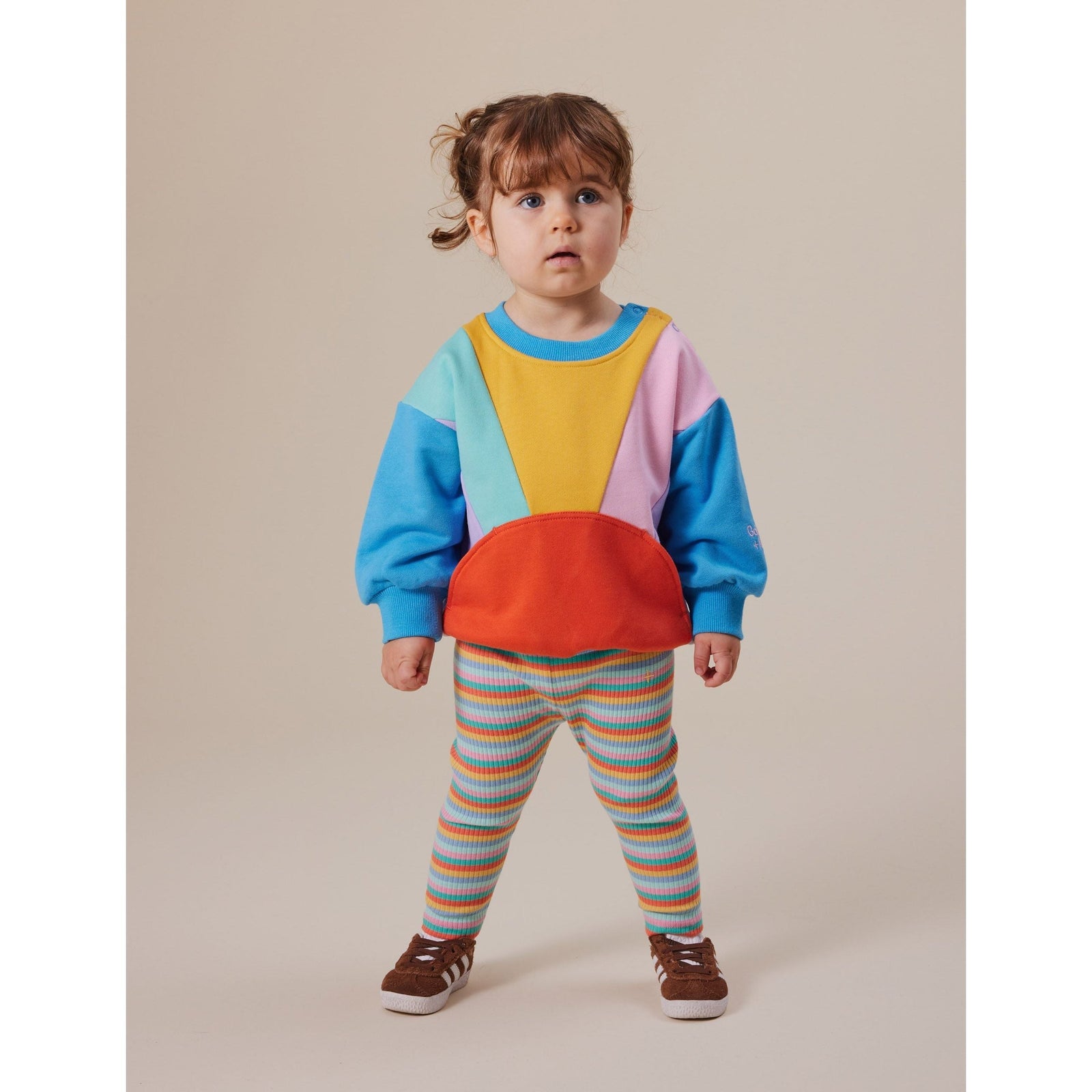 Candy Stripe Rib Leggings