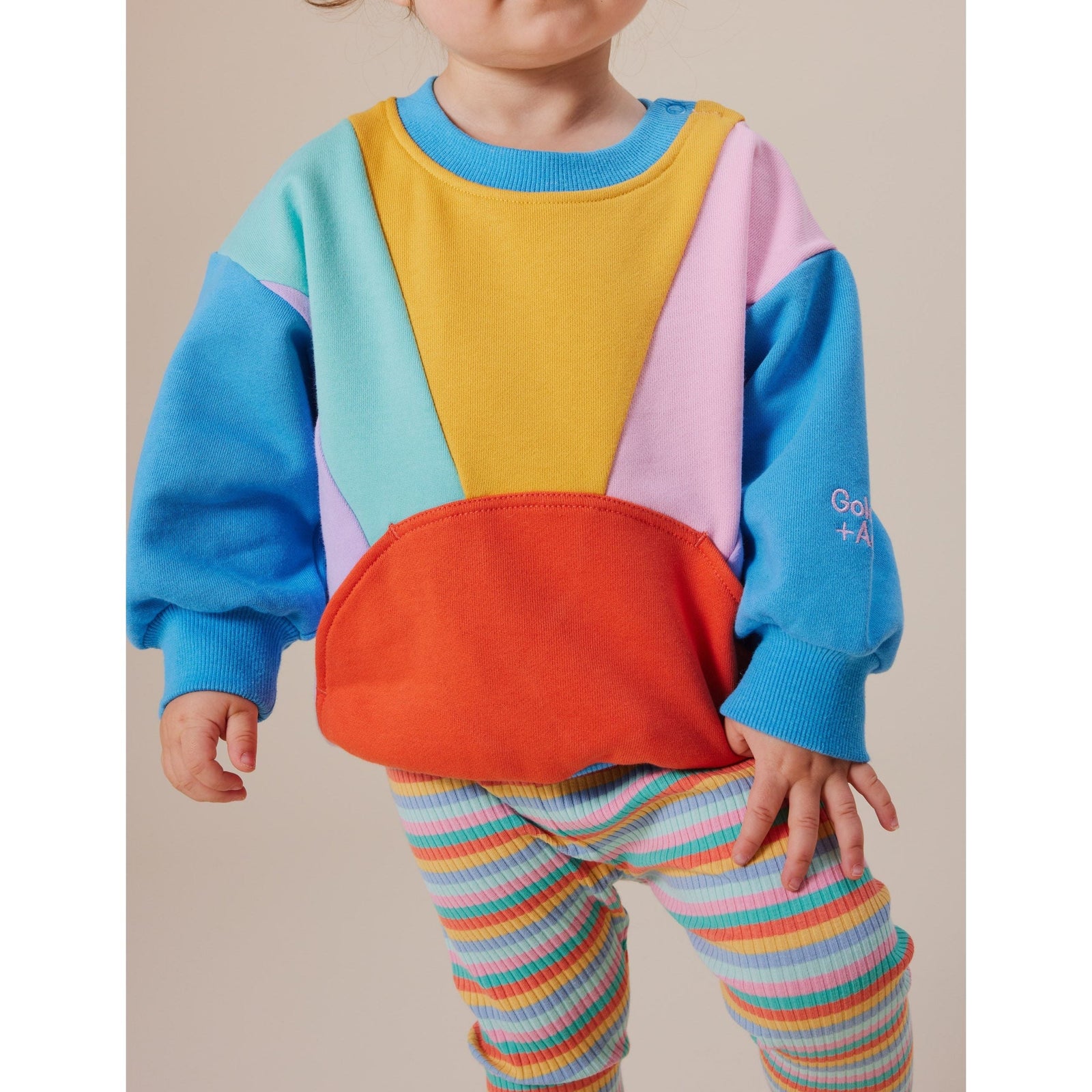 Candy Stripe Rib Leggings