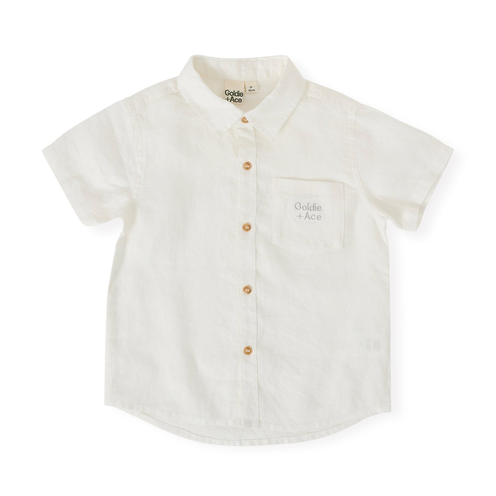 Holiday Linen Blend Shirt