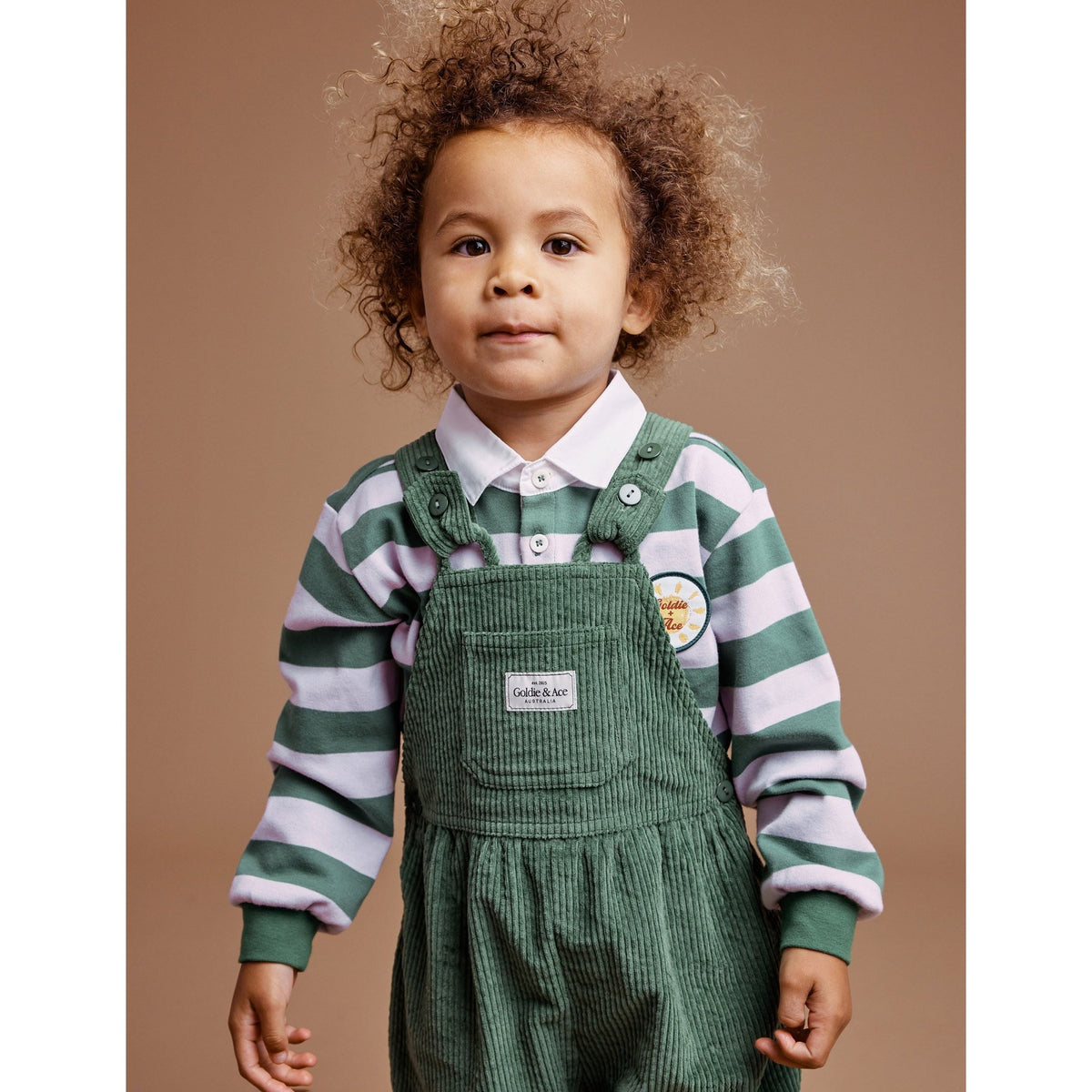 Sammy Corduroy Overalls - Alpine