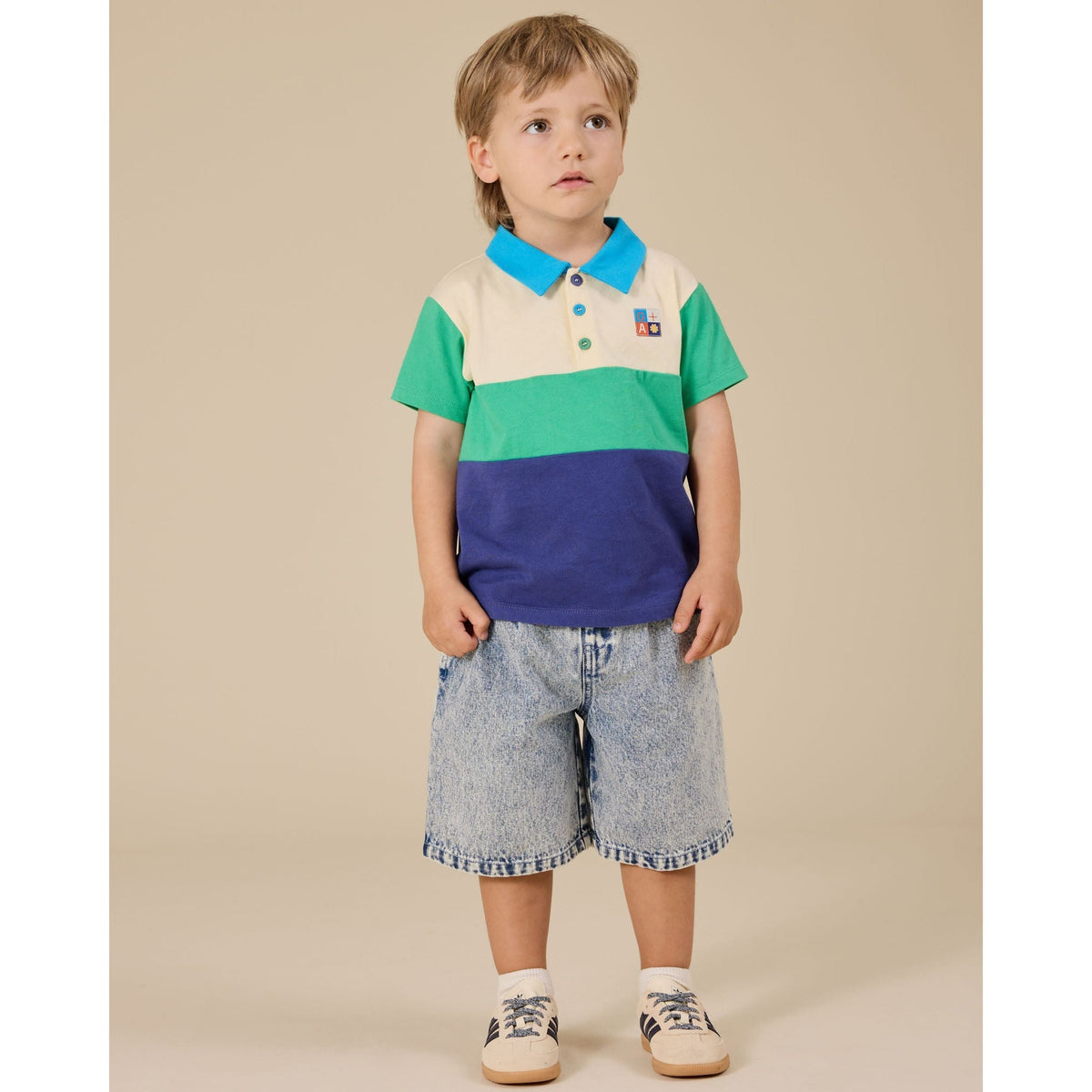 Lewis Colour Block Polo Shirt