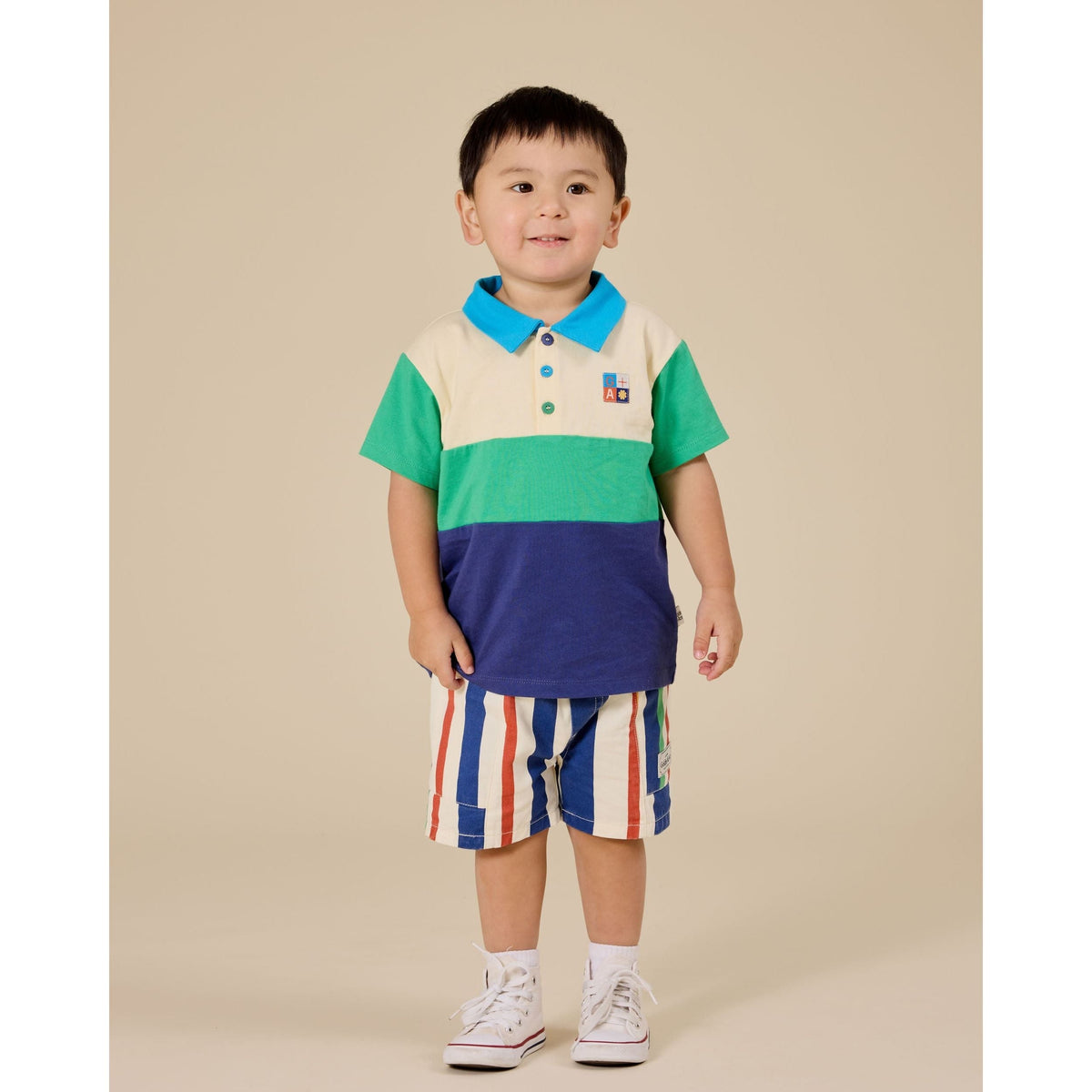 Lewis Colour Block Polo Shirt