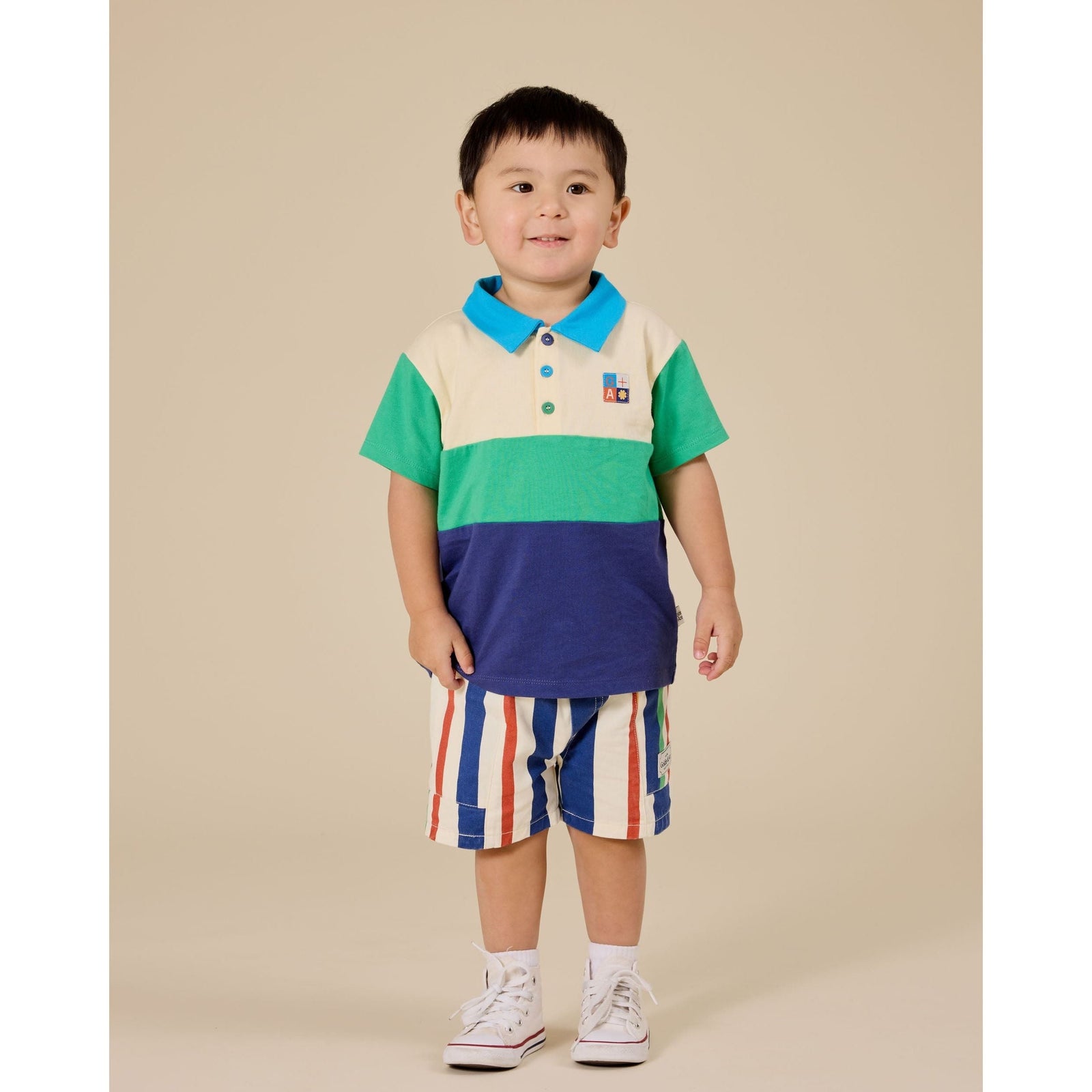 Lewis Colour Block Polo Shirt