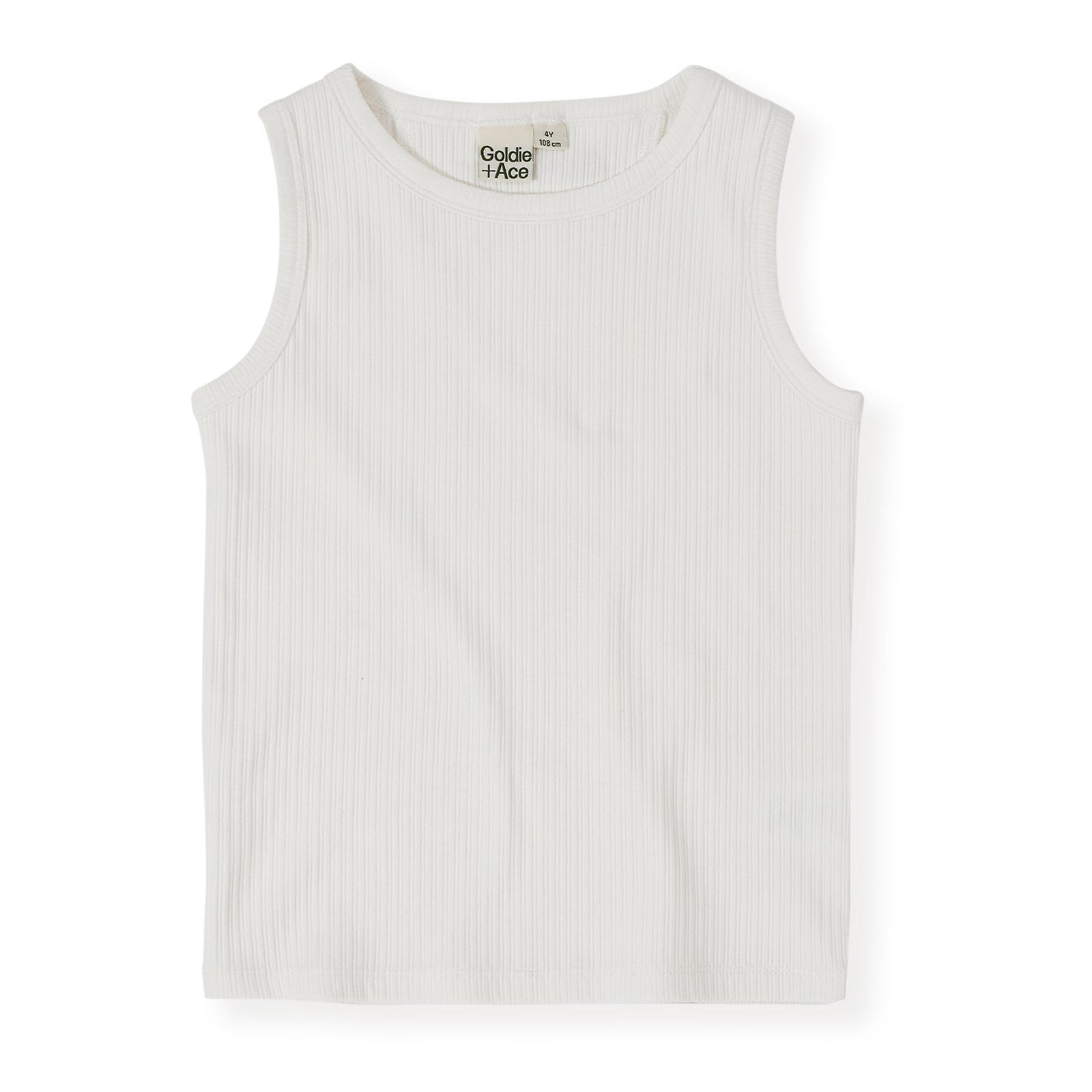 Rib Tank - White