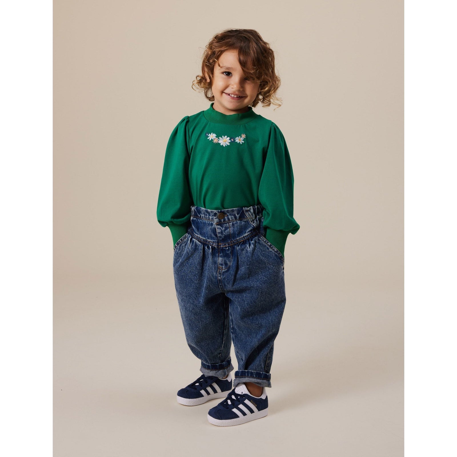 Eden Embroidered Puff Sleeve Top