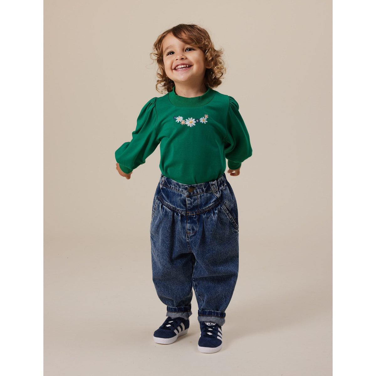 Eden Embroidered Puff Sleeve Top