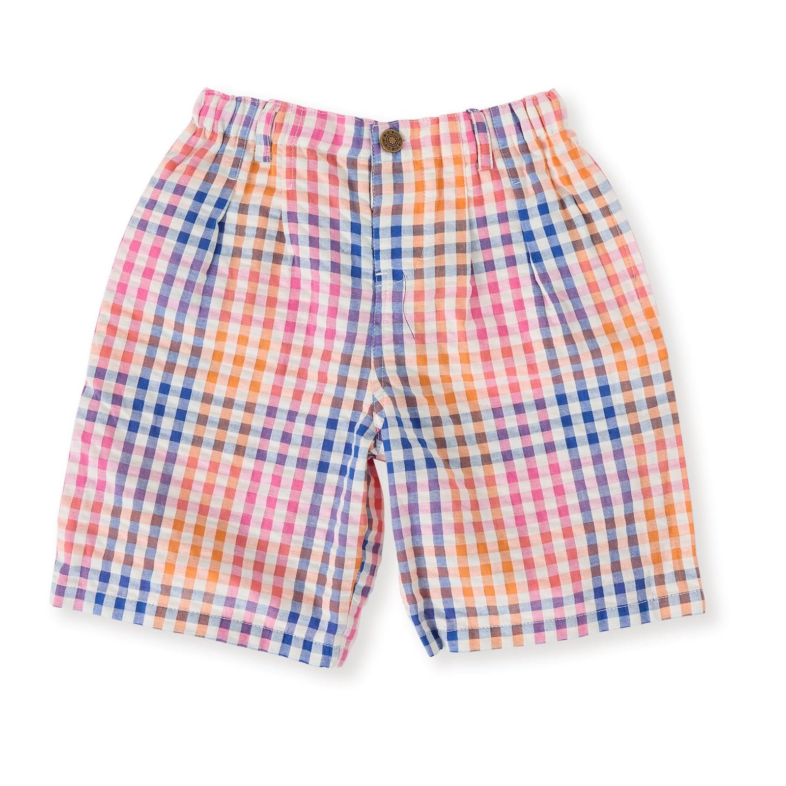 Rainbow Gingham Kirby Relaxed Shorts