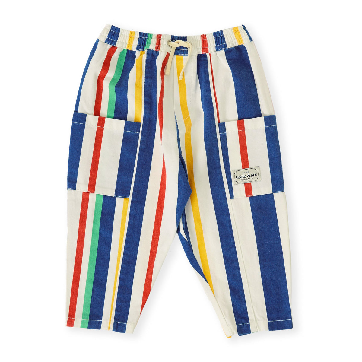 90'S Bold Stripe Kit Denim Pocket Pant