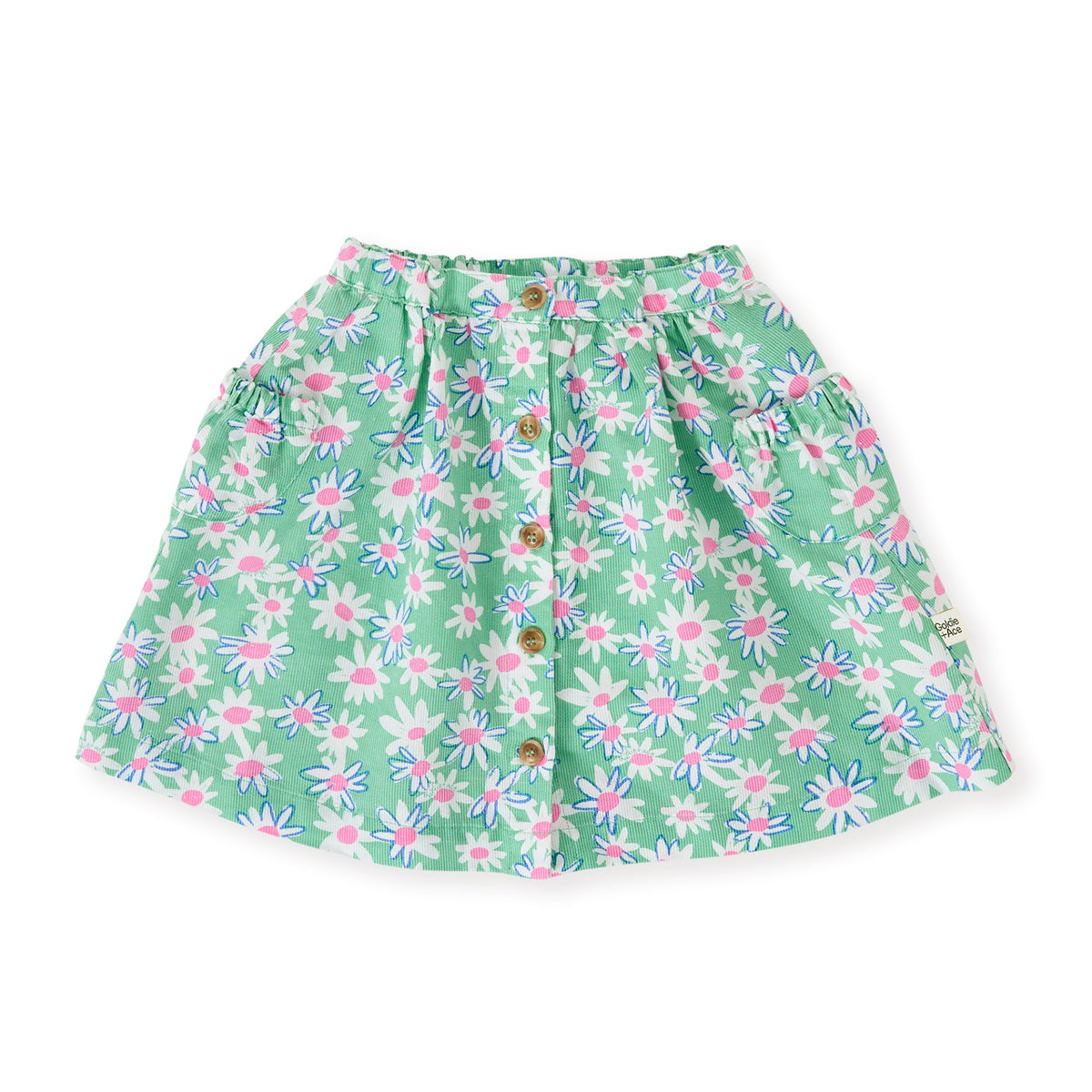Daisy Patch Presley Pocket Skirt