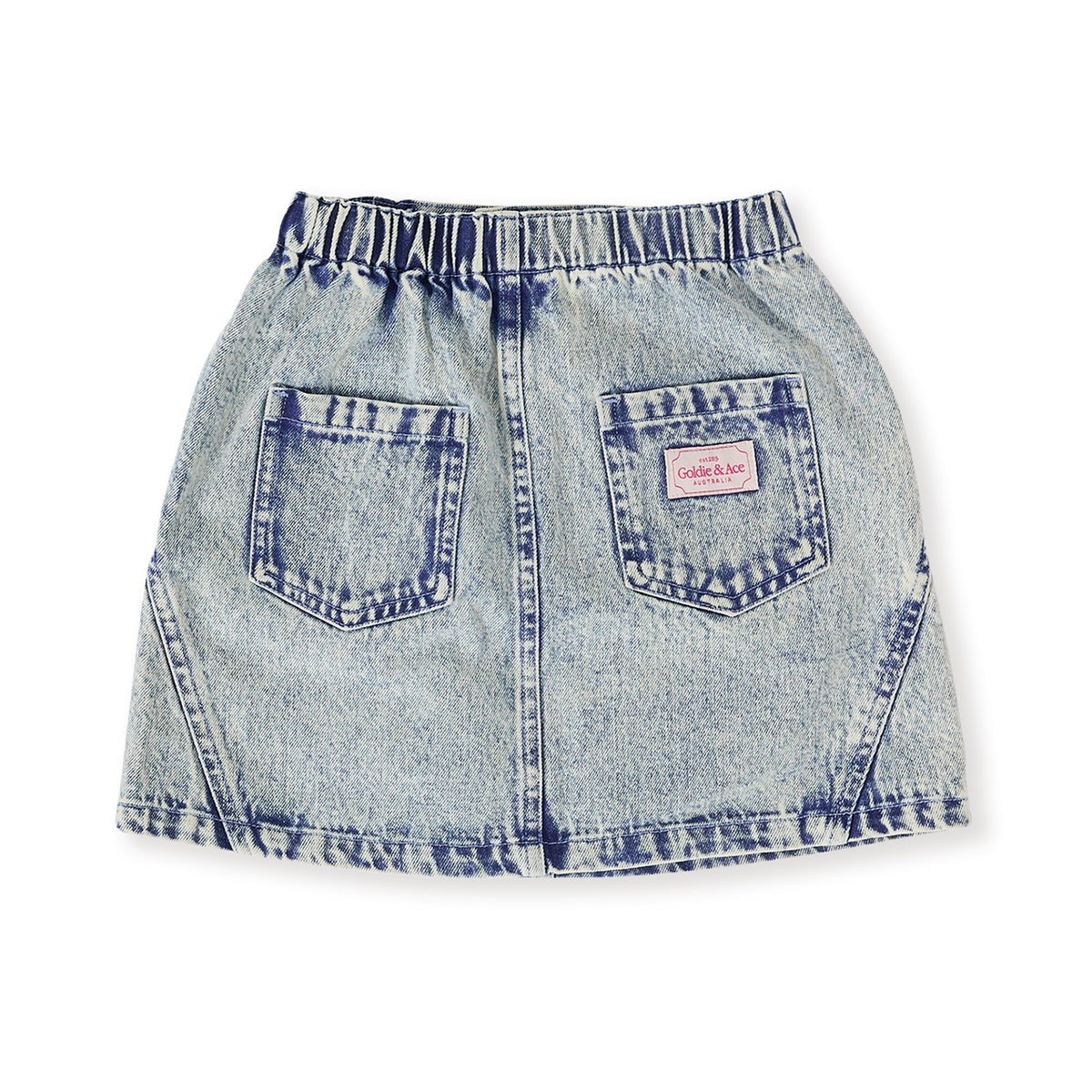Esta A-Line Denim Skirt