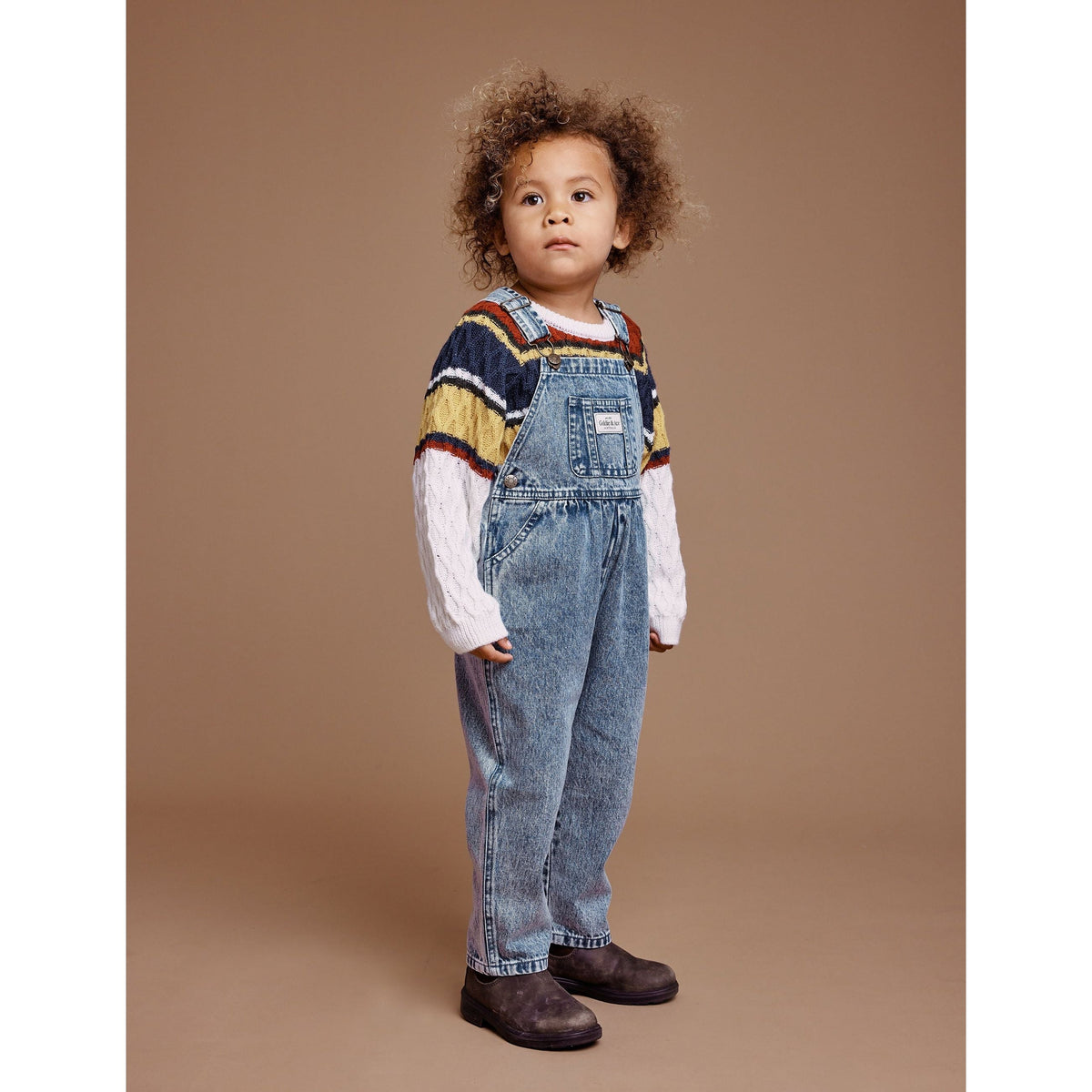 Austin Vintage Dark Denim Overalls