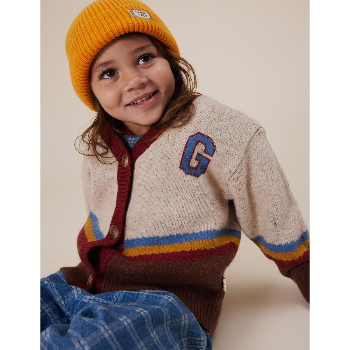 Varsity Knit Cardigan