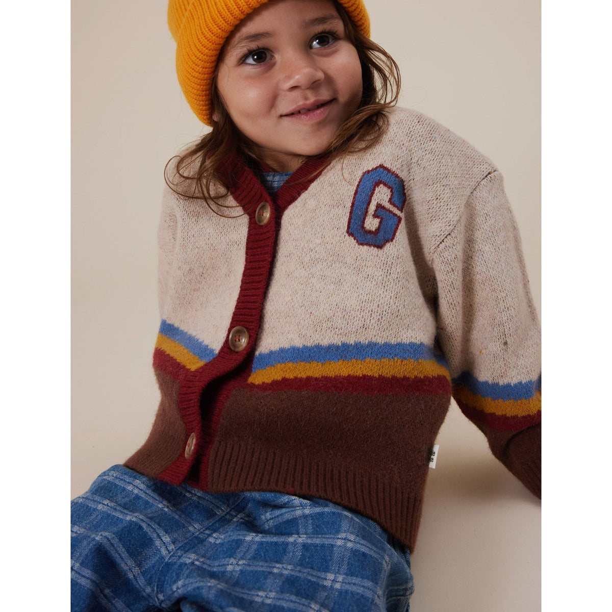 Varsity Knit Cardigan