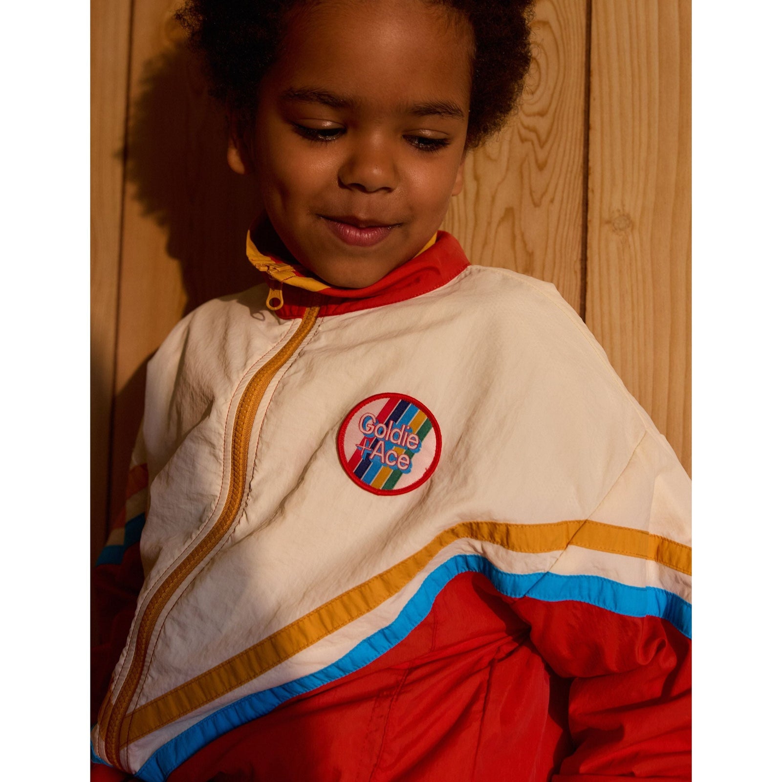 Retro Lightweight Spray Jacket Red