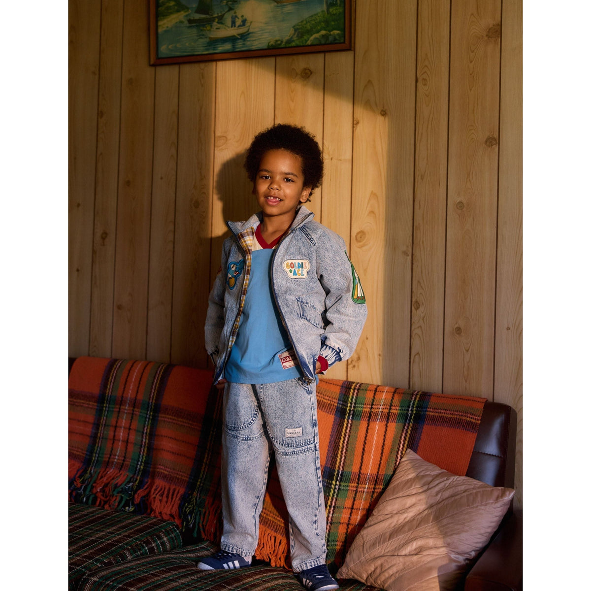 Drew Denim Pocket Pant Light Denim