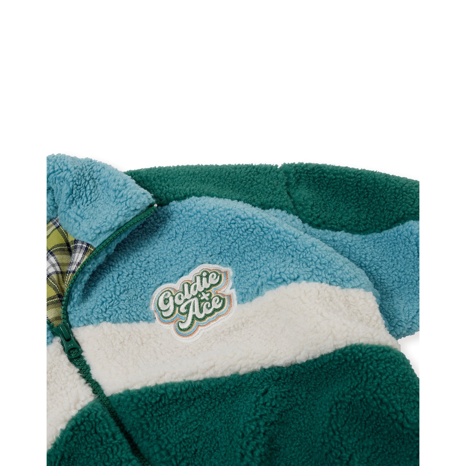 Frankie Sherpa Jacket Teal