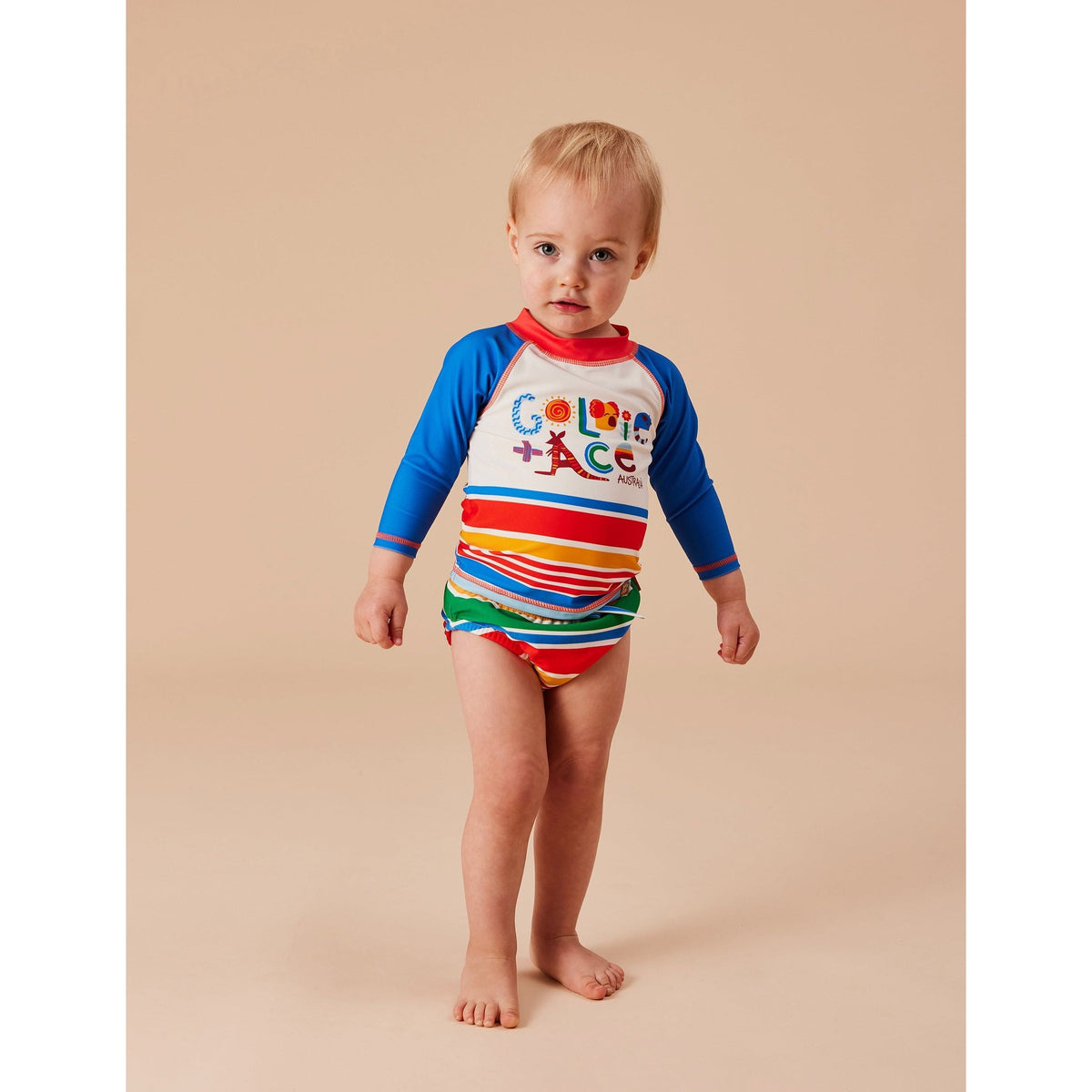 Land Down Under Stripe Rashguard