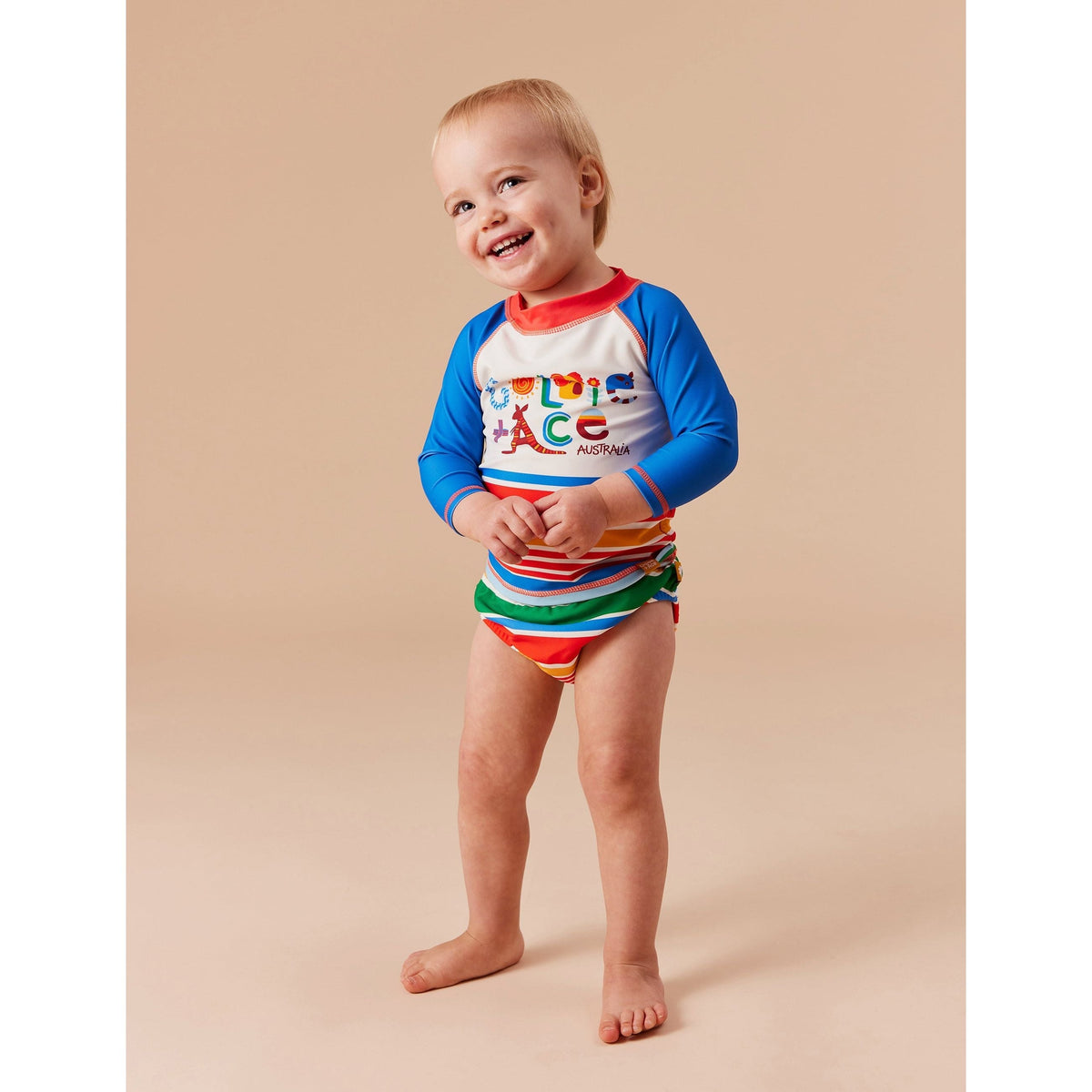 Land Down Under Stripe Rashguard