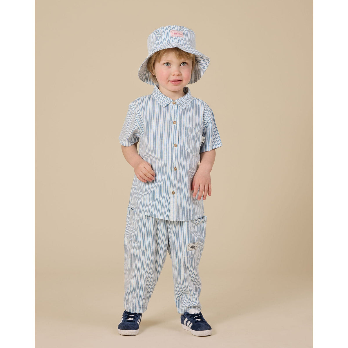 Sailor Stripe Kit Linen Pants