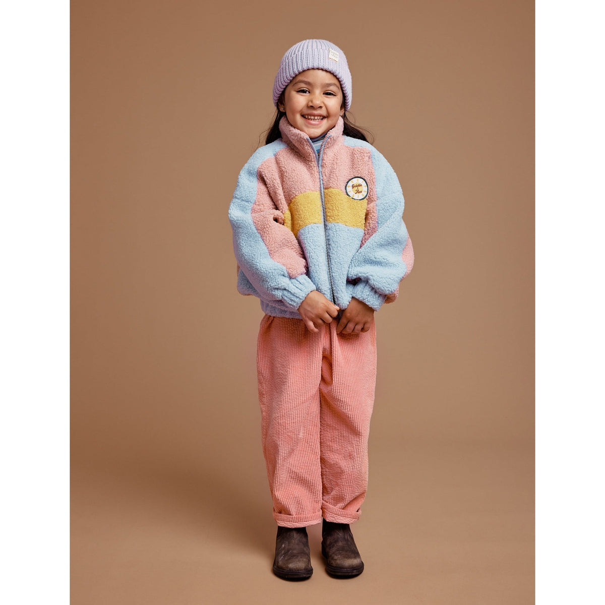 Sammy Corduroy Overalls - Tulip