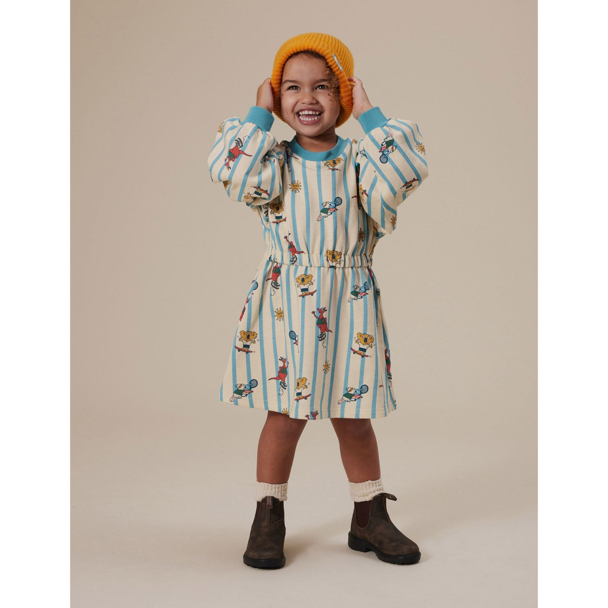 Leah Long Sleeve Dress Goldie Squad