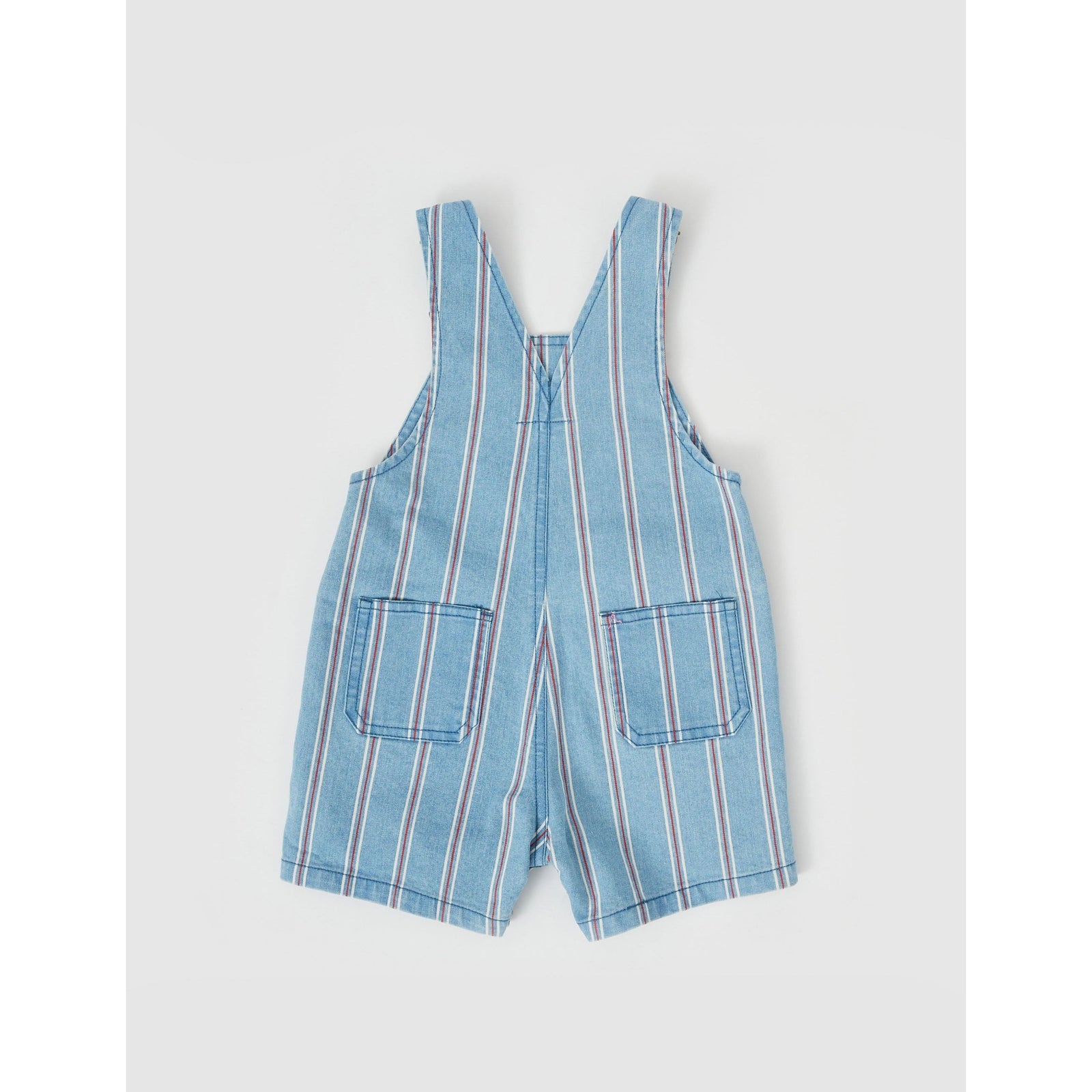 Burton Classic Stripe Denim Overalls