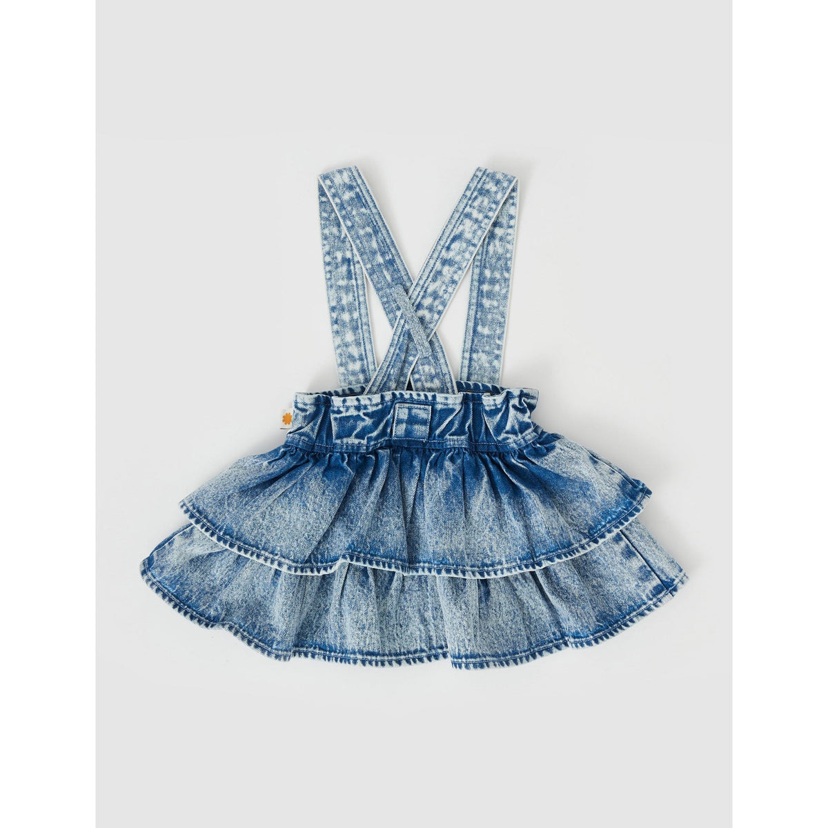 Riley Rara Denim Suspender Skirt