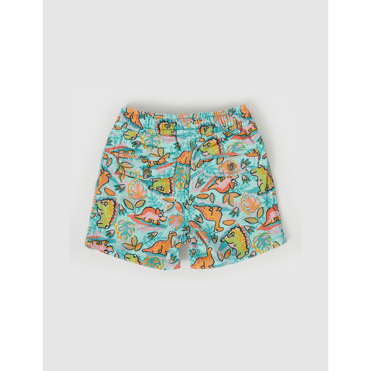 Noah Dino Jungle Denim Shorts