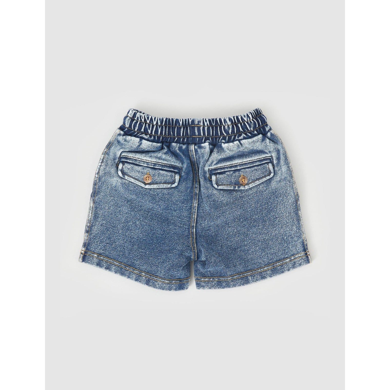 Noah French Terry Denim Look Shorts