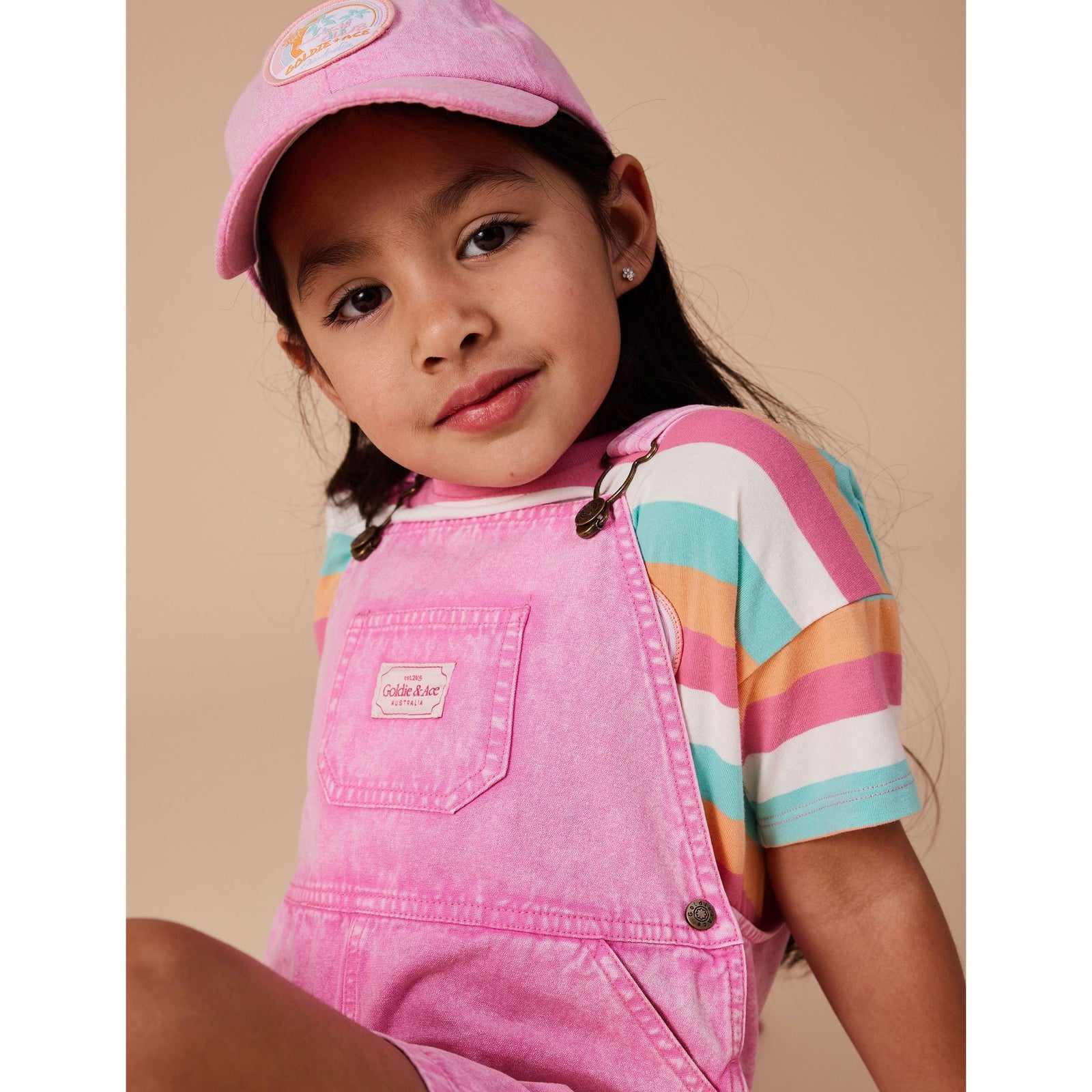 Burton Vintage Washed Denim Overalls