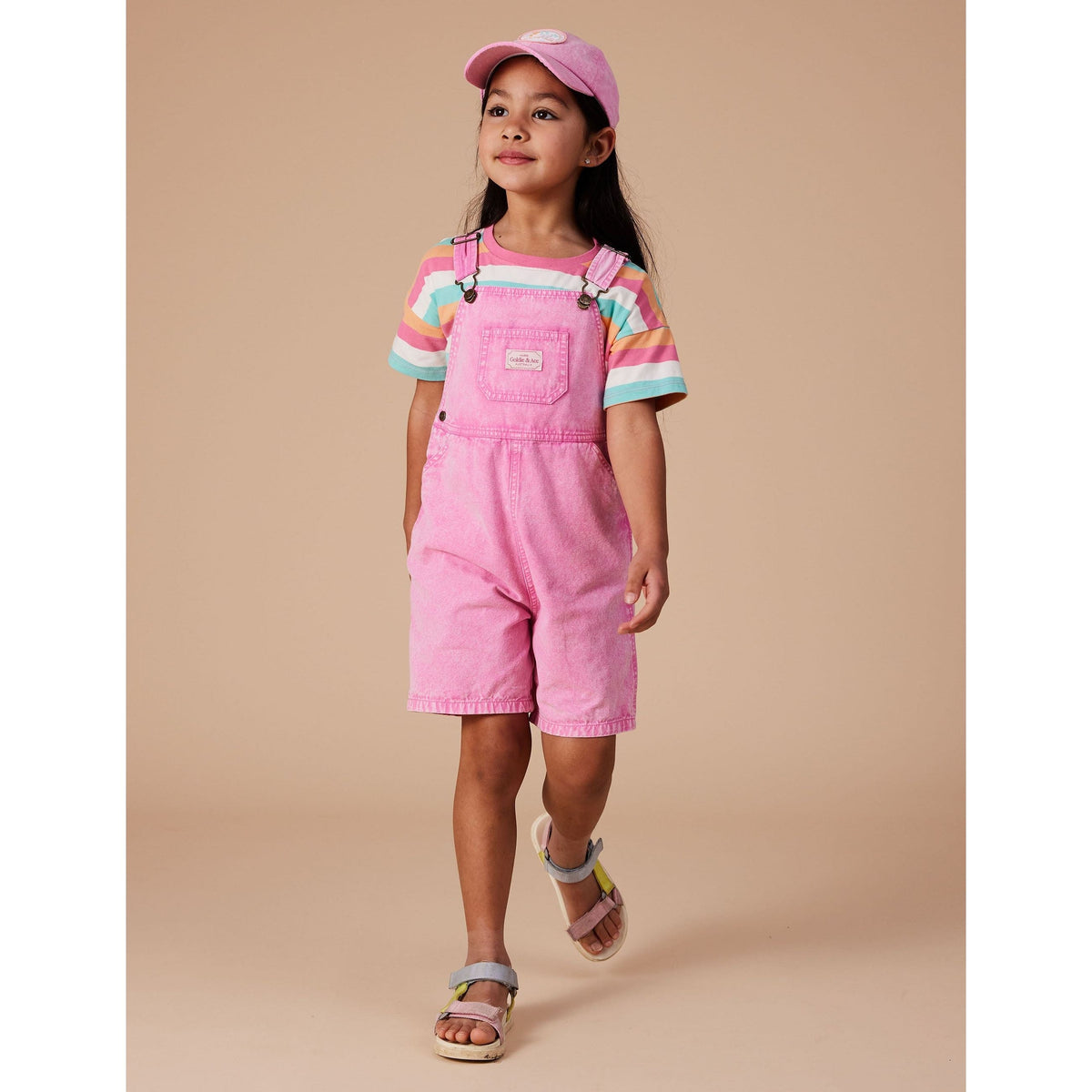 Burton Vintage Washed Denim Overalls