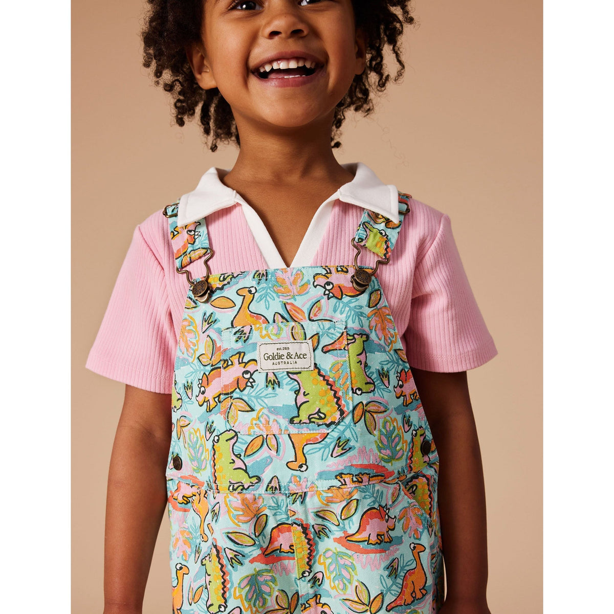 Burton Dino Jungle Denim Overalls