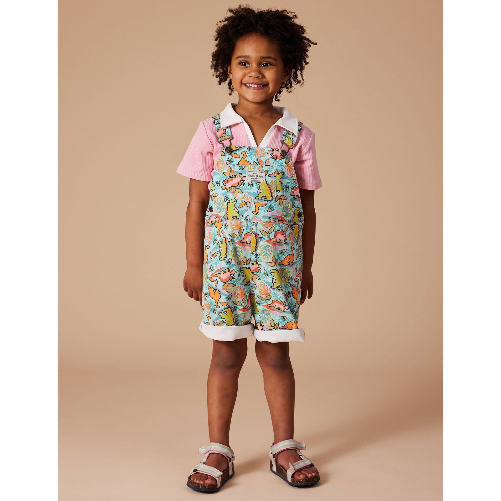 Burton Dino Jungle Denim Overalls