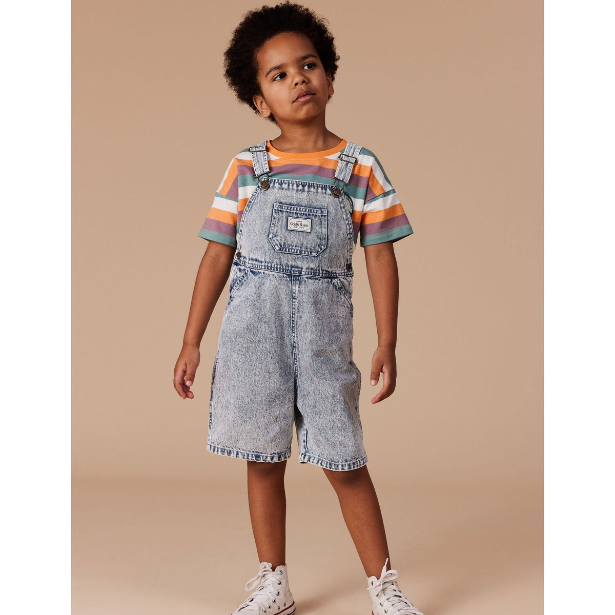 Dino Valley Nostalgia Stripe T-Shirt