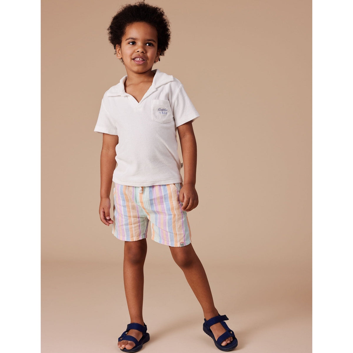 Oasis Terry Towelling Polo Shirt