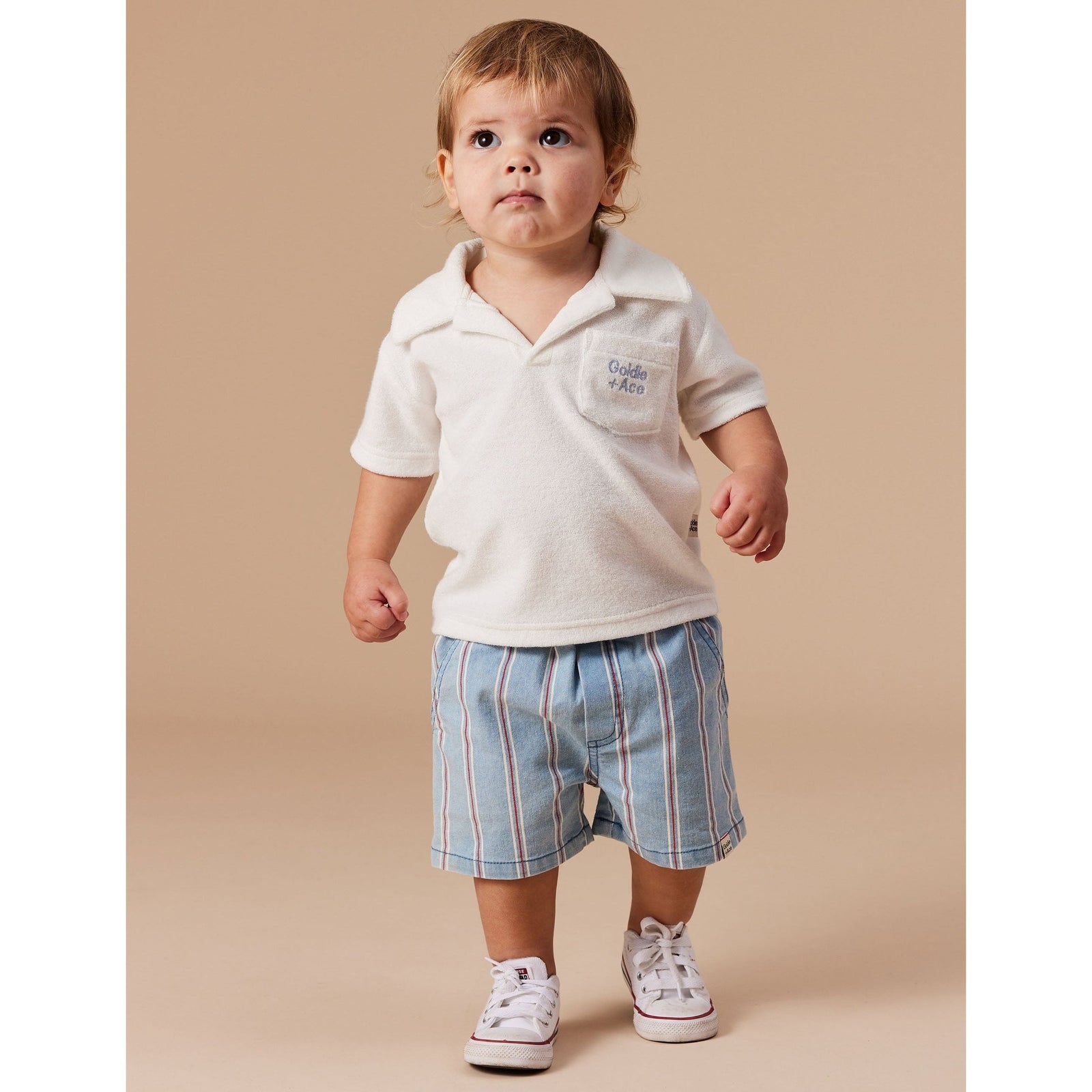 Oasis Terry Towelling Polo Shirt