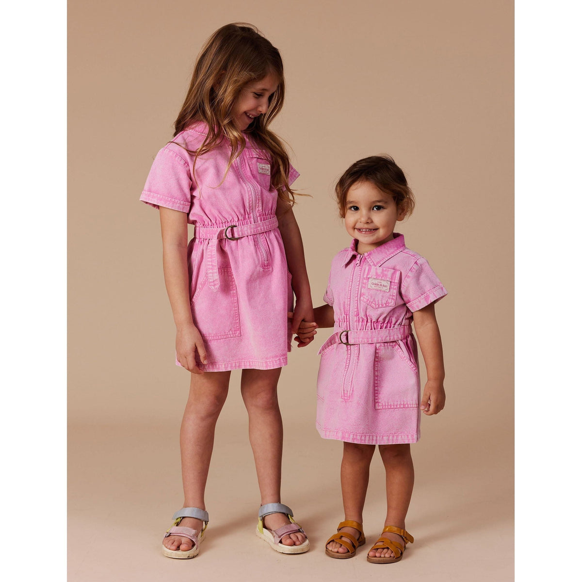 Piper Denim Belted Dress