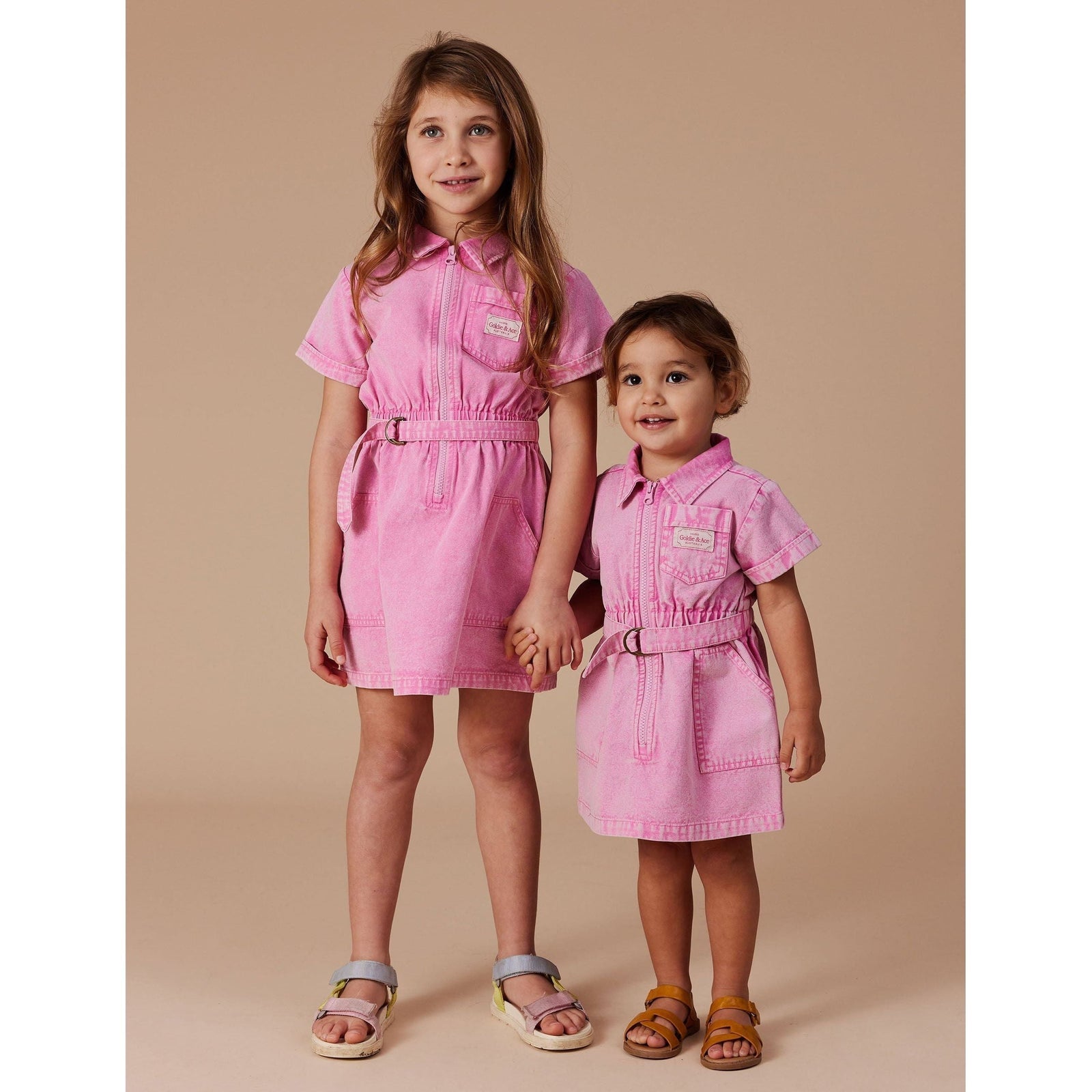 Piper Denim Belted Dress