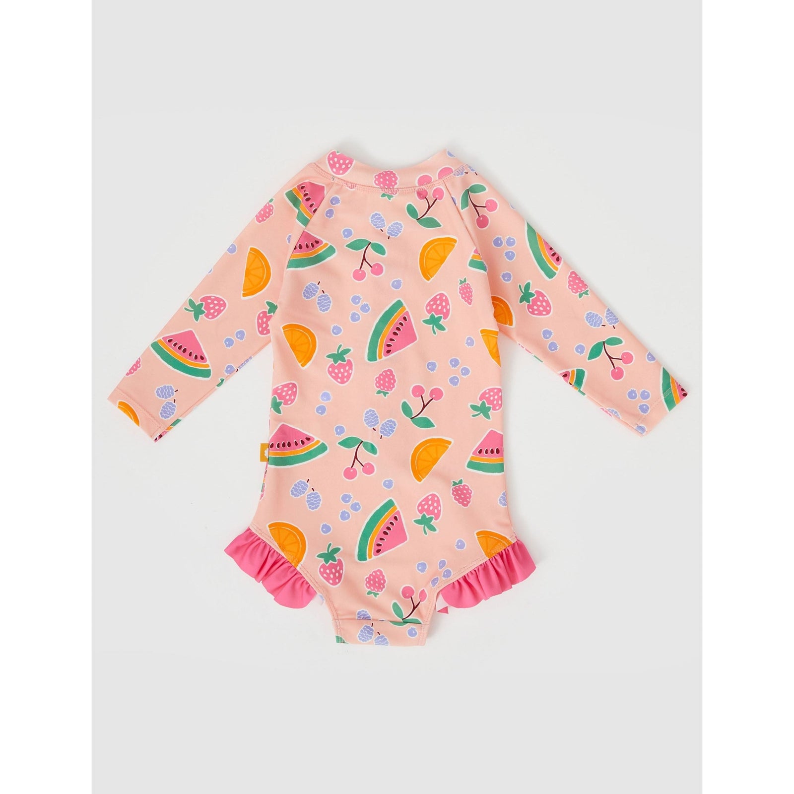 Fruit Salad Long Sleeve Swimsuit