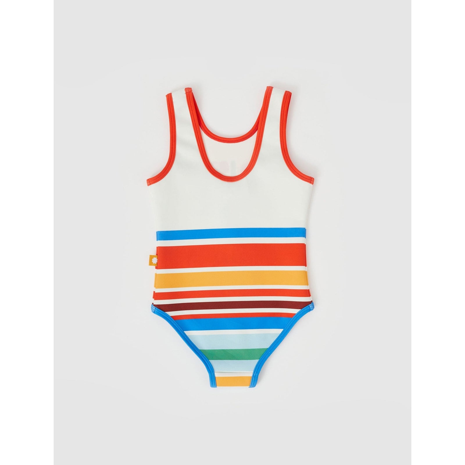 Land Down Under Stripe Scoop Back Bathers