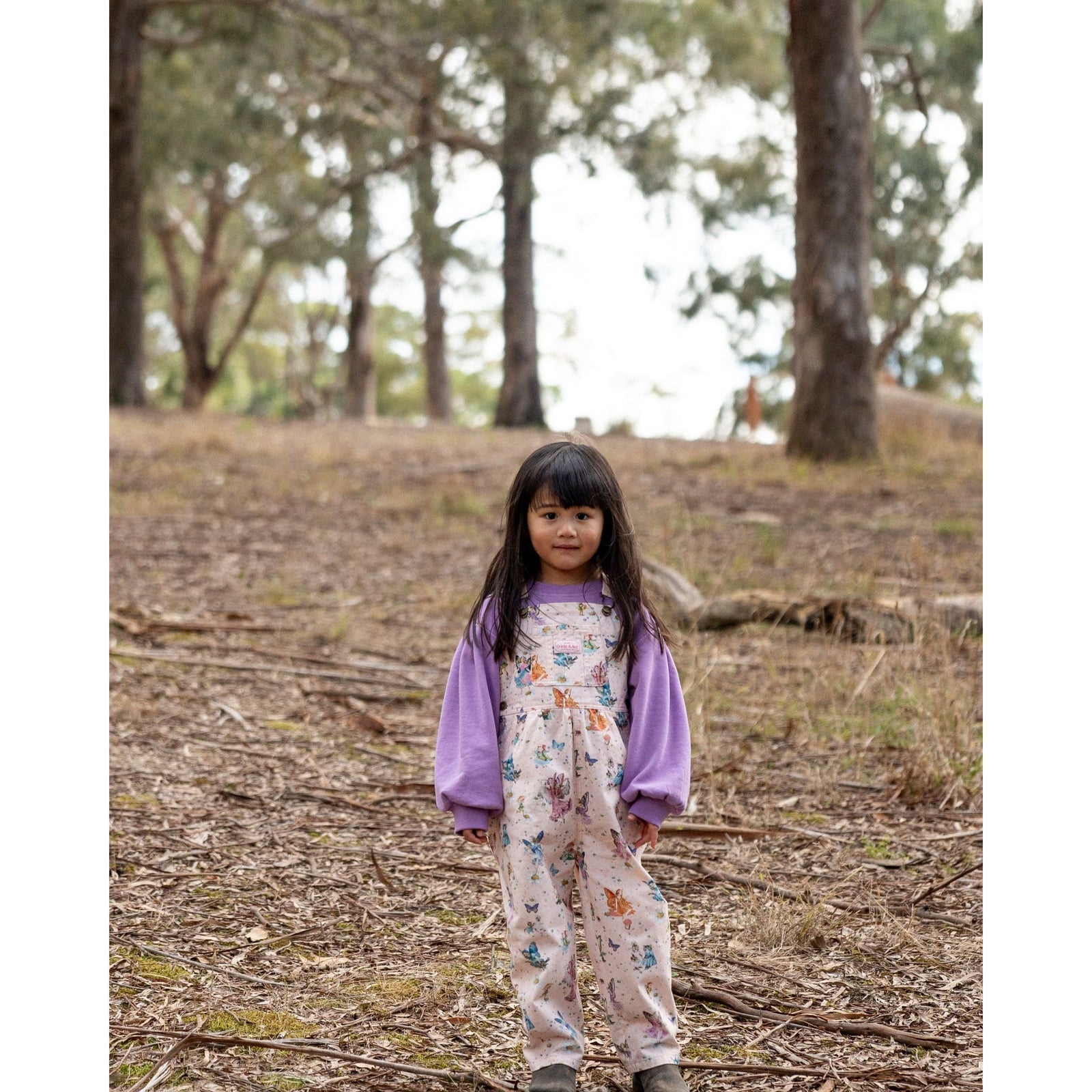 Shirley Barber Fairy Meadow Austin Overalls