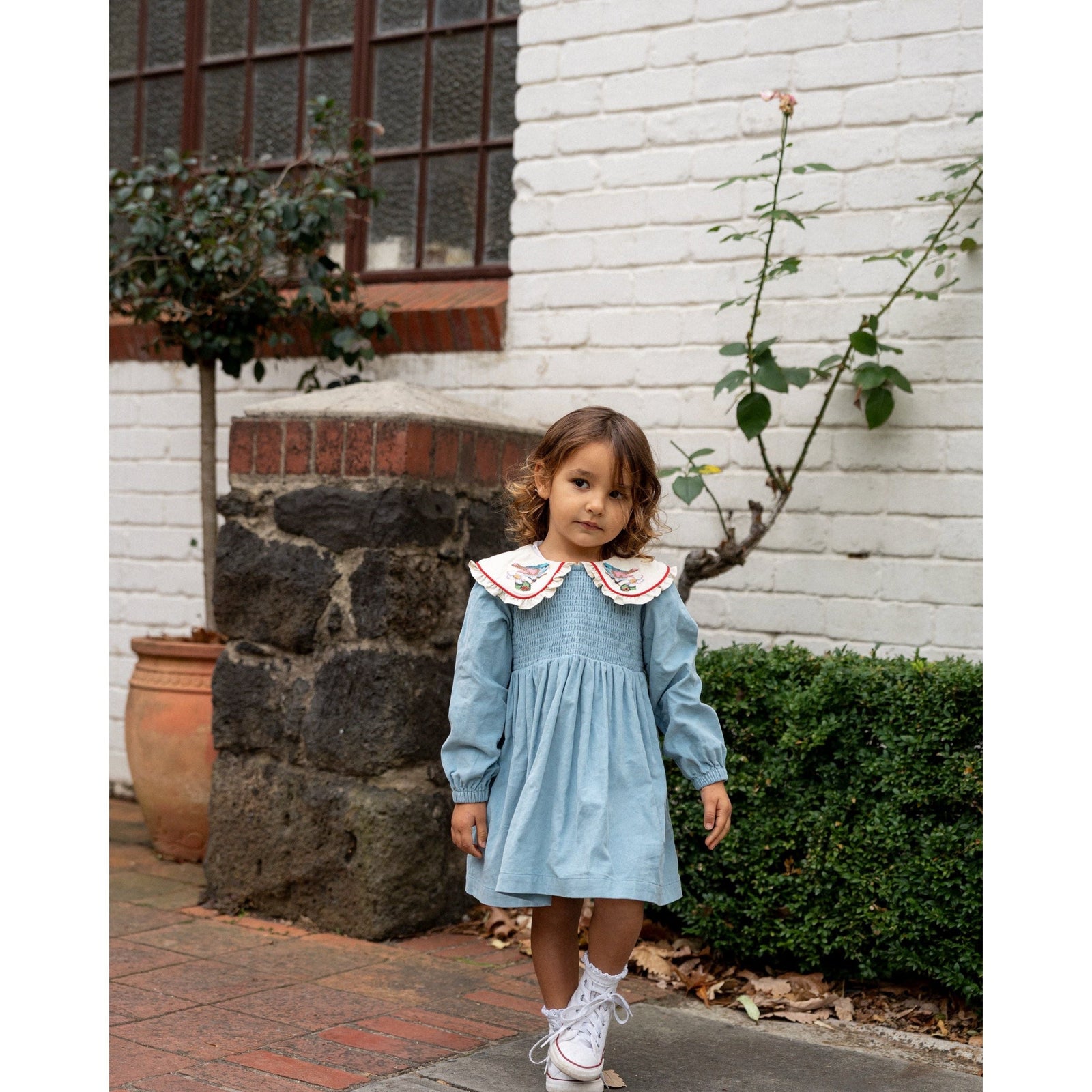 Shirley Barber Smocked Dress