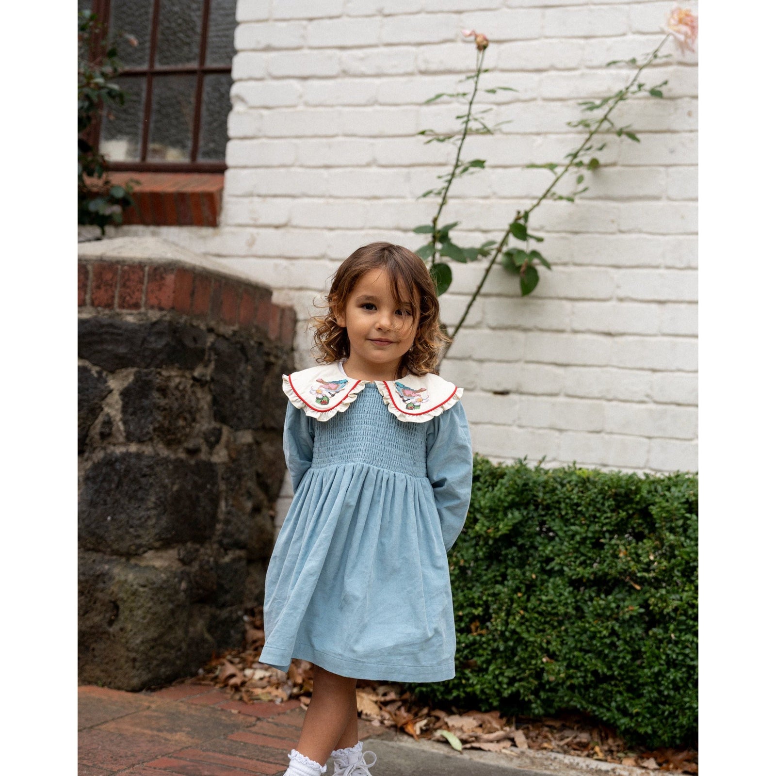 Shirley Barber Smocked Dress