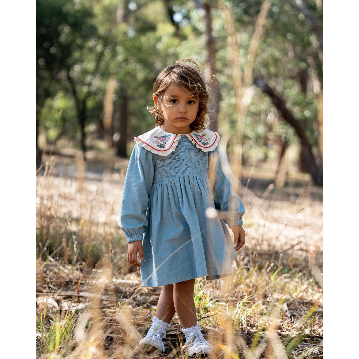 Shirley Barber Smocked Dress