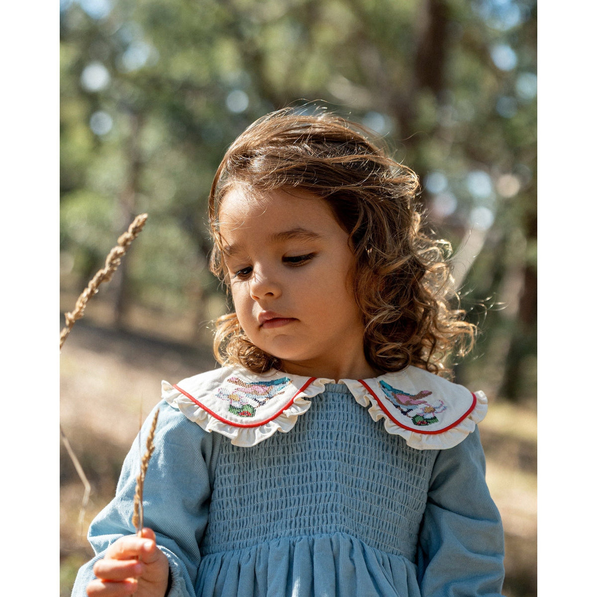 Shirley Barber Smocked Dress